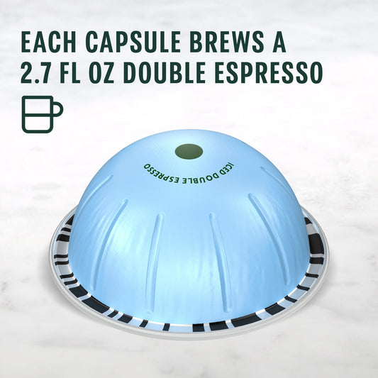 Starbucks® Iced Double Espresso for Nespresso® Vertuo (8 Pack)