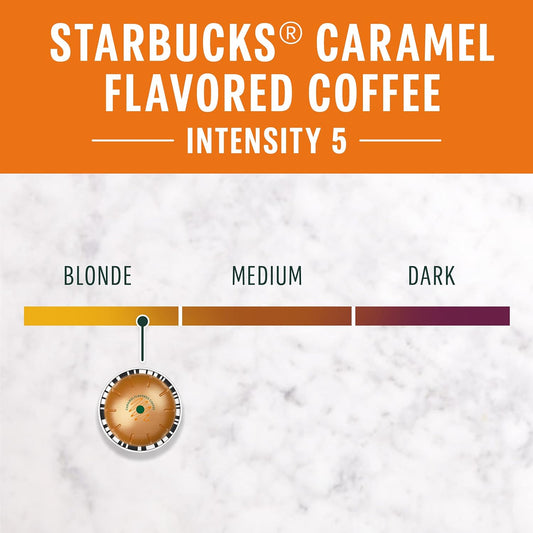 Starbucks® Smooth Caramel for Nespresso® Vertuo (8 Pack)