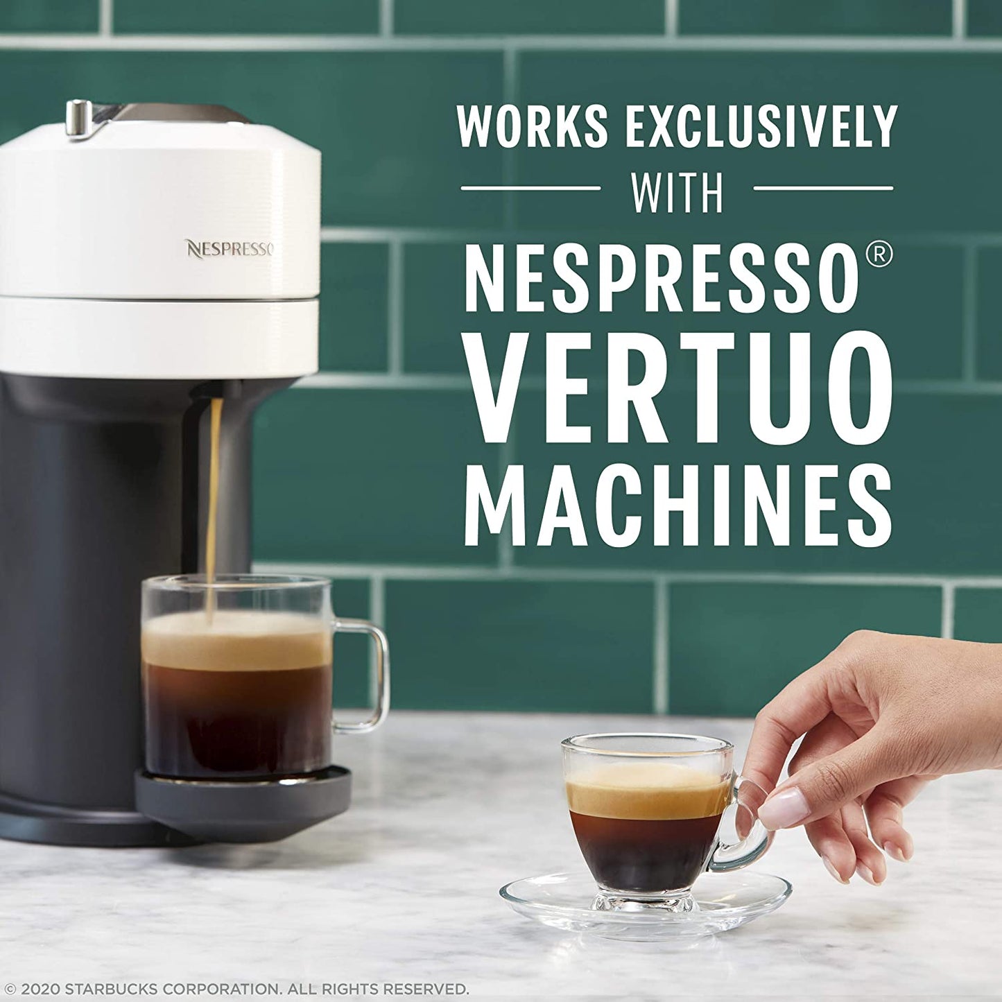 Starbucks® Blonde Espresso Roast for Nespresso® Vertuo (10 Pack)