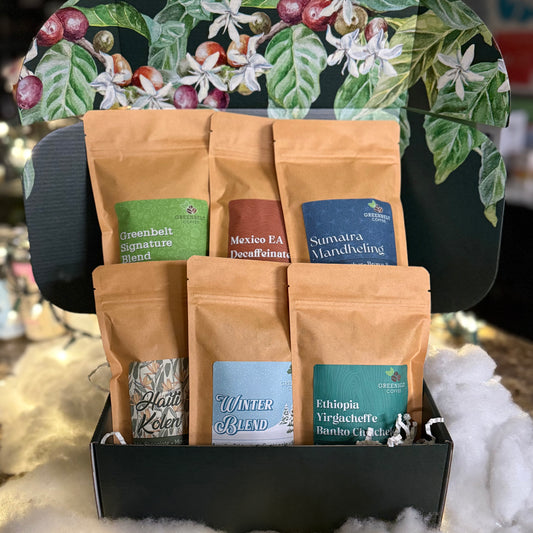 Holiday Coffee Sampler Gift Box