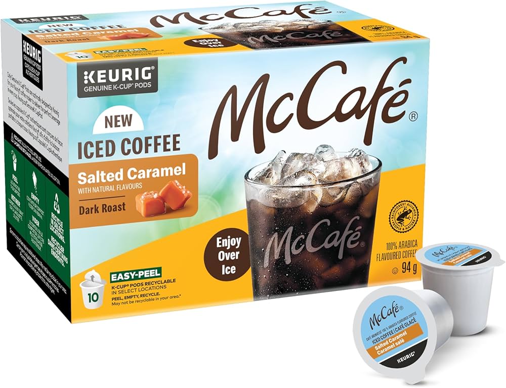 McCafé® Salted Caramel Dark Roast Iced Coffee (10 Pack)