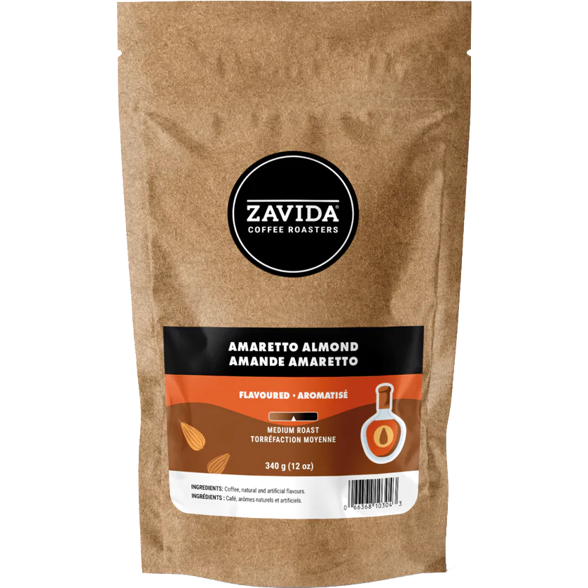 Zavida® Whole Bean Amaretto Almond (12oz/340g)