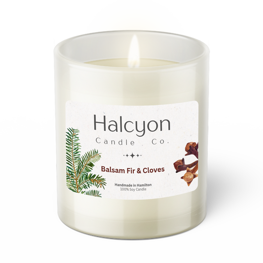 Halcyon Candle Co. Balsam Fir & Cloves Candle