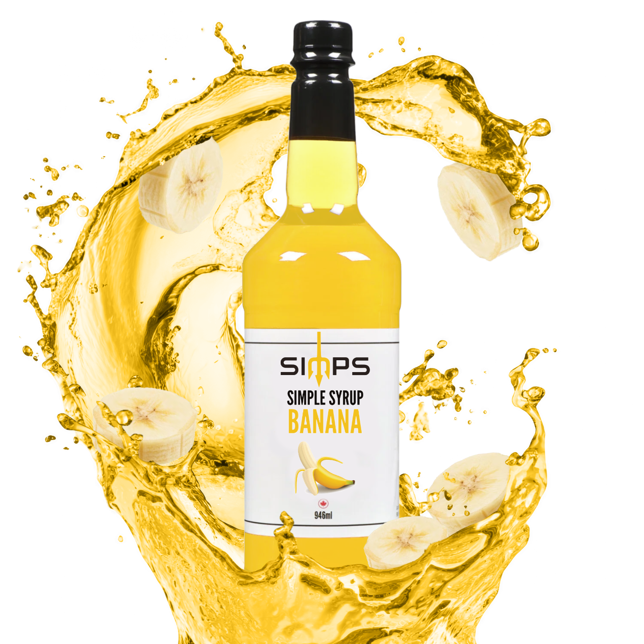 Simps Banana Syrup (946mL)