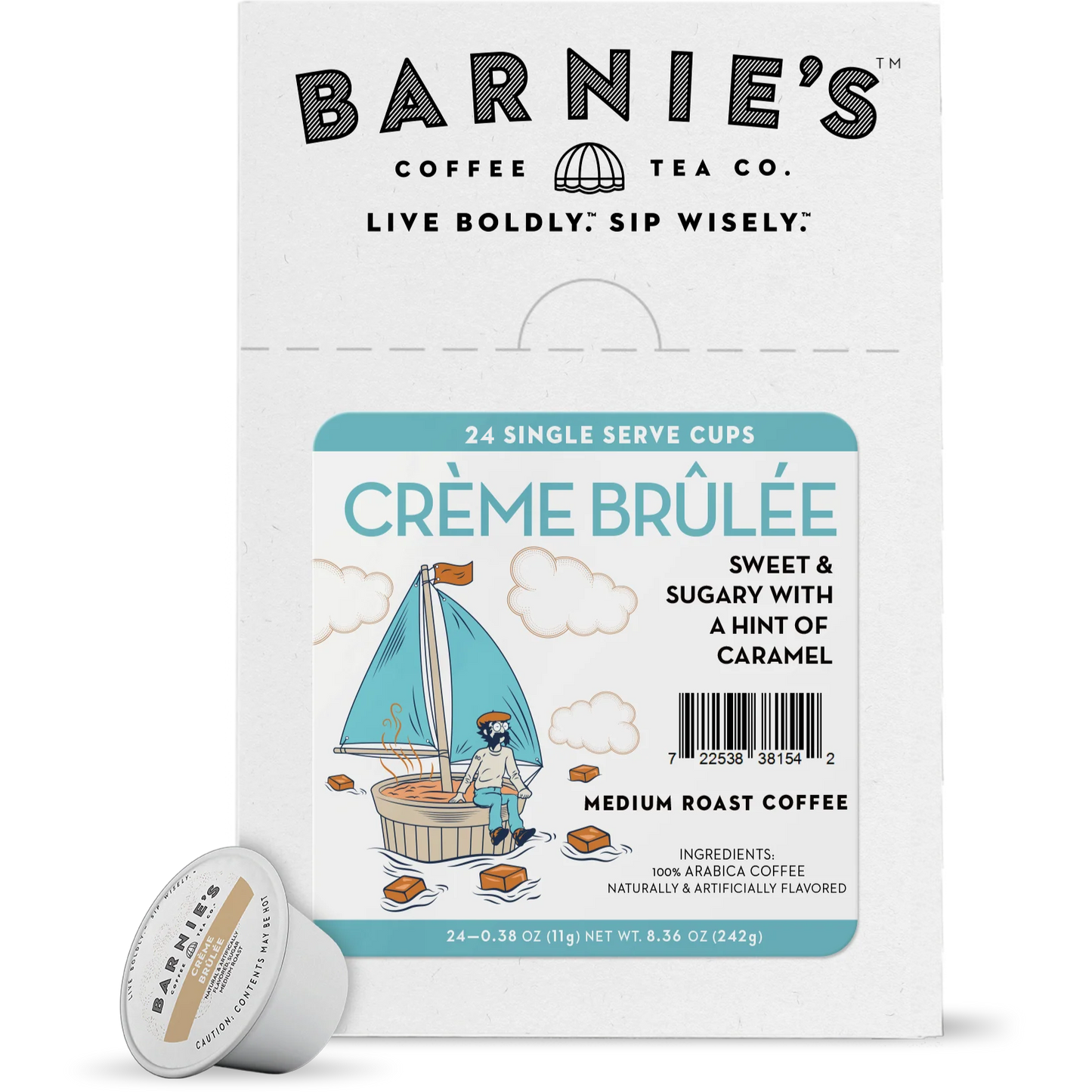 Barnie's Coffee & Tea Co.® Crème Brûlée (24 Pack)