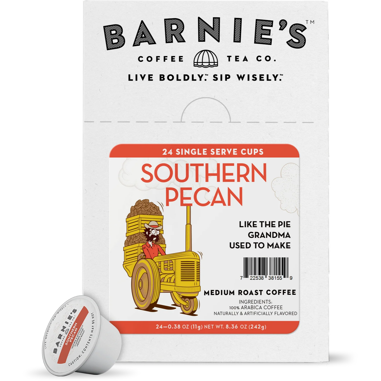 Barnie's Coffee & Tea Co.® Southern Pecan (24 Pack)
