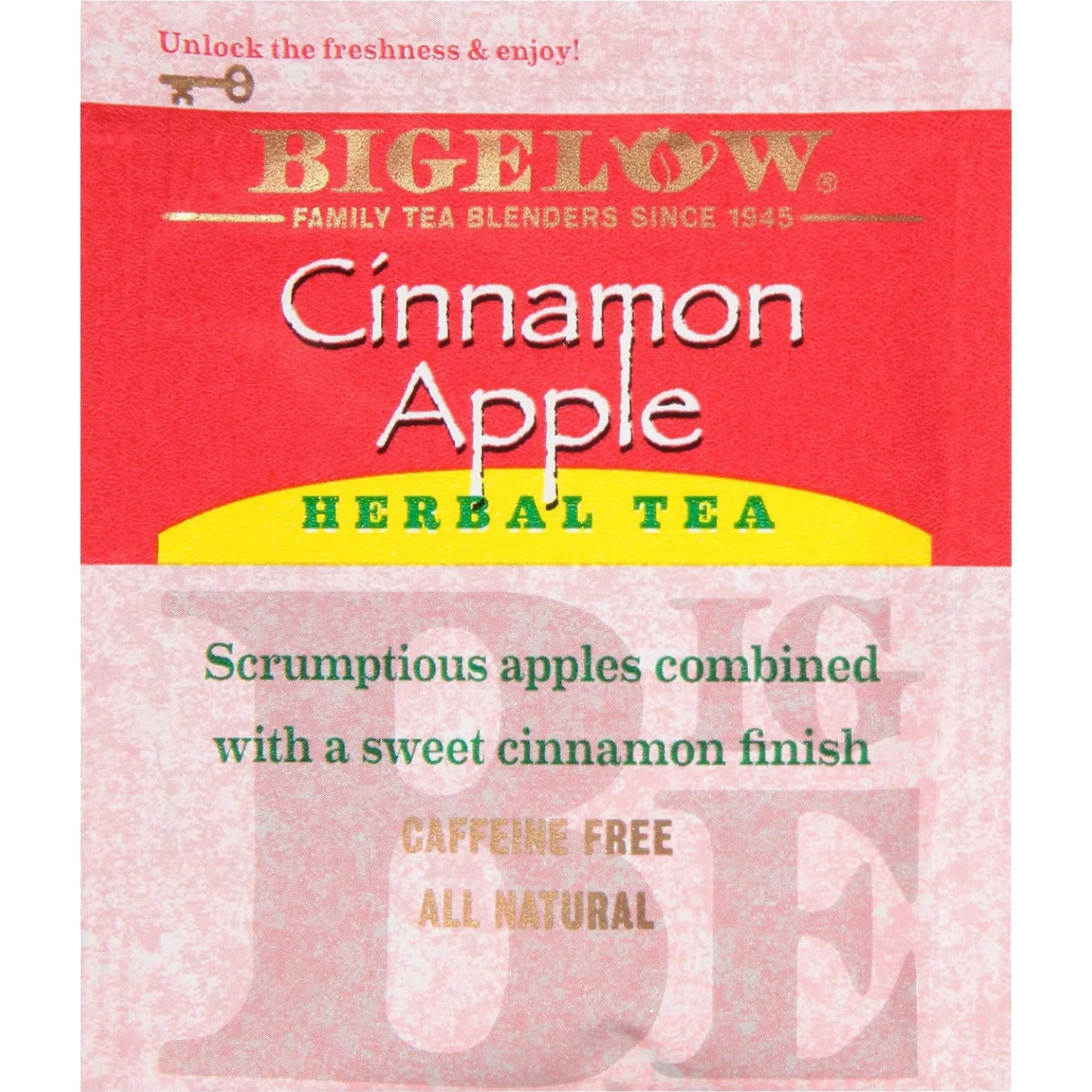 Bigelow® Cinnamon Apple Herbal Tea (28 Pack)