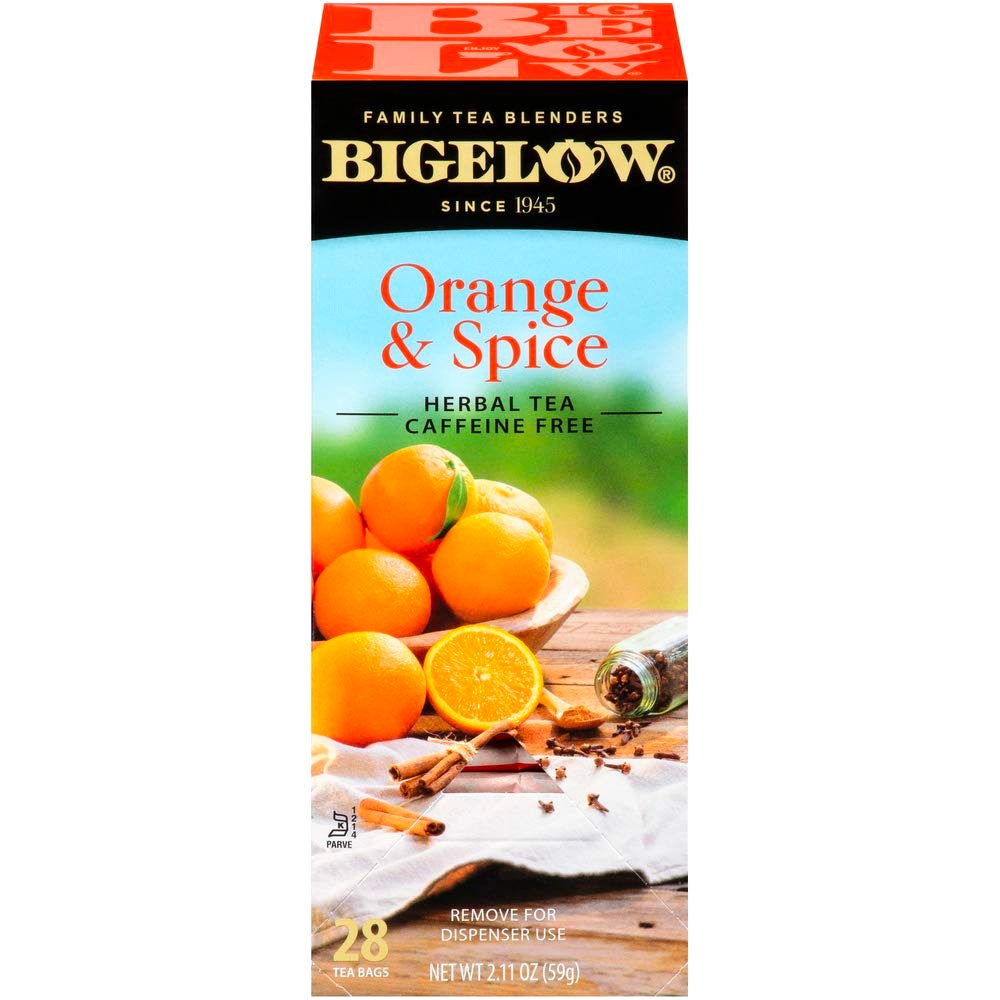 Bigelow® Orange & Spice Herbal Tea (28 Pack)
