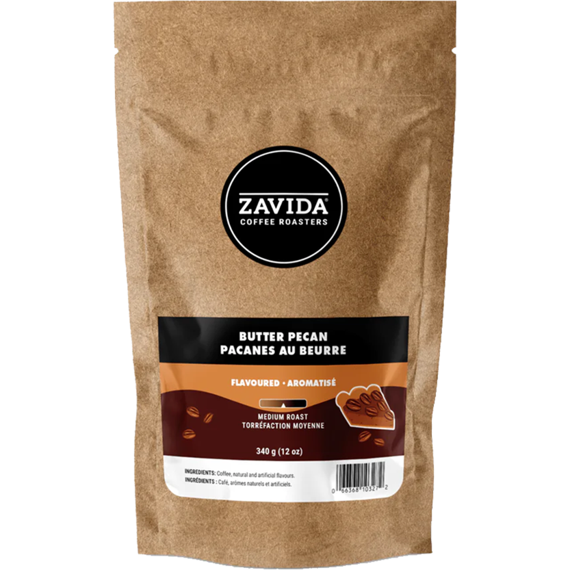 Zavida® Whole Bean Butter Pecan (12oz/340g)