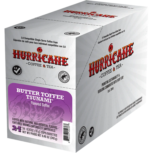 Hurricane Coffee Butter Toffee Tsunami™ (24 Pack)