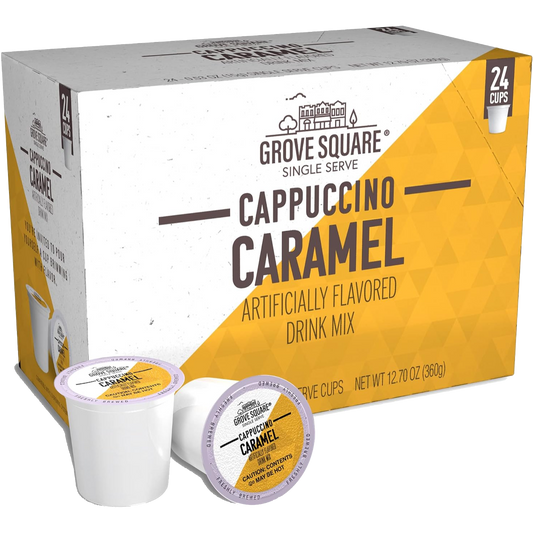 Grove Square® Caramel Cappuccino (24 Pack)