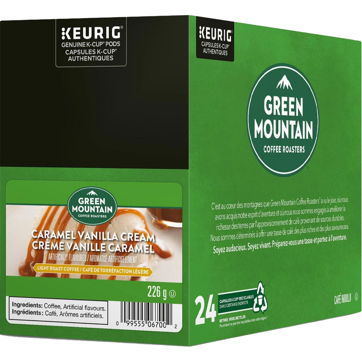 Green Mountain Coffee® Caramel Vanilla Cream (24 Pack)
