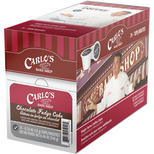 Carlo's Bake Shop™ Chocolate Fudge Cake (24 Pack)
