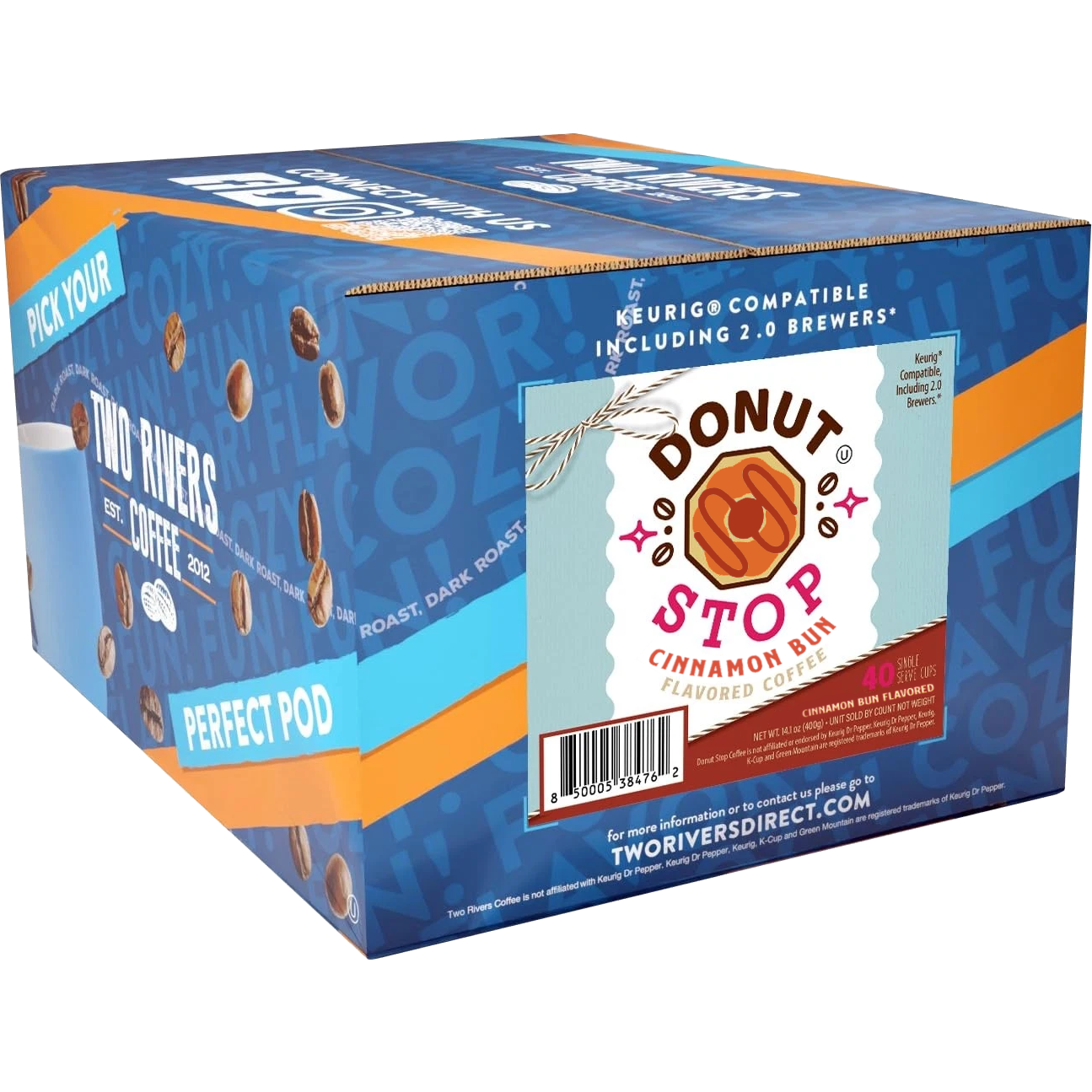 Donut Stop Cinnamon Bun (40 Pack)