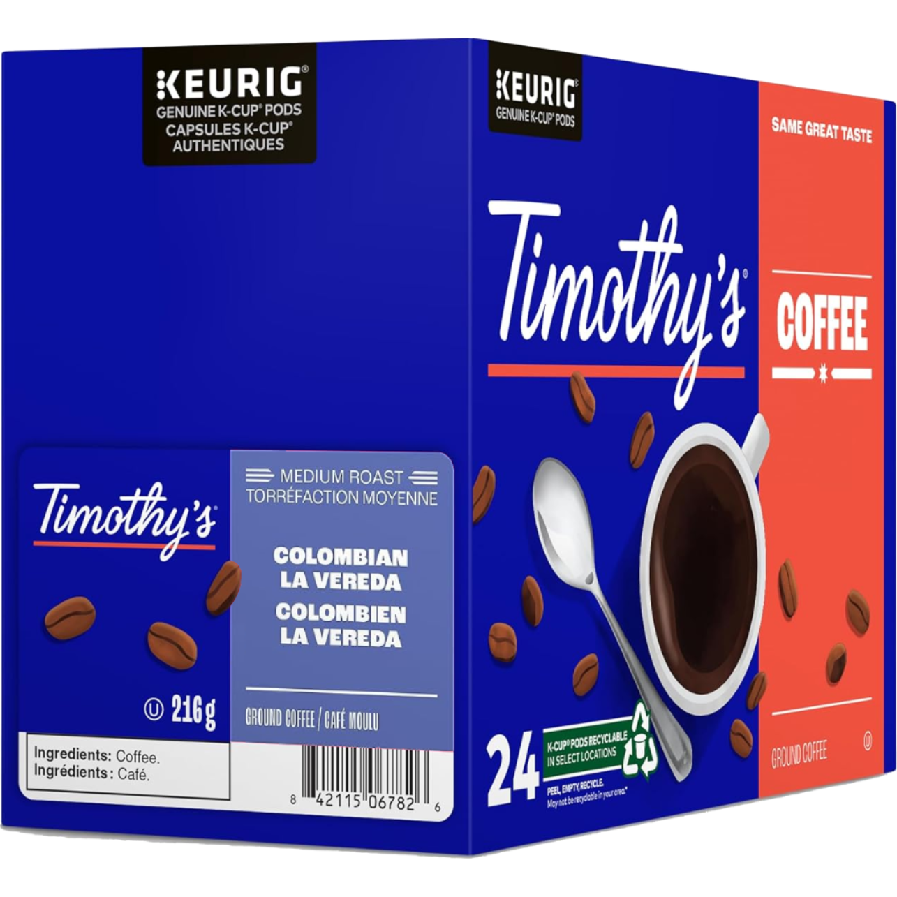 Timothy's® Colombian La Vereda (24 Pack)