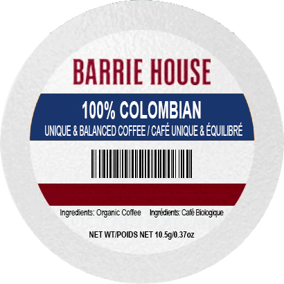 Barrie House® 100% Colombia Single Origin (24 Pack)