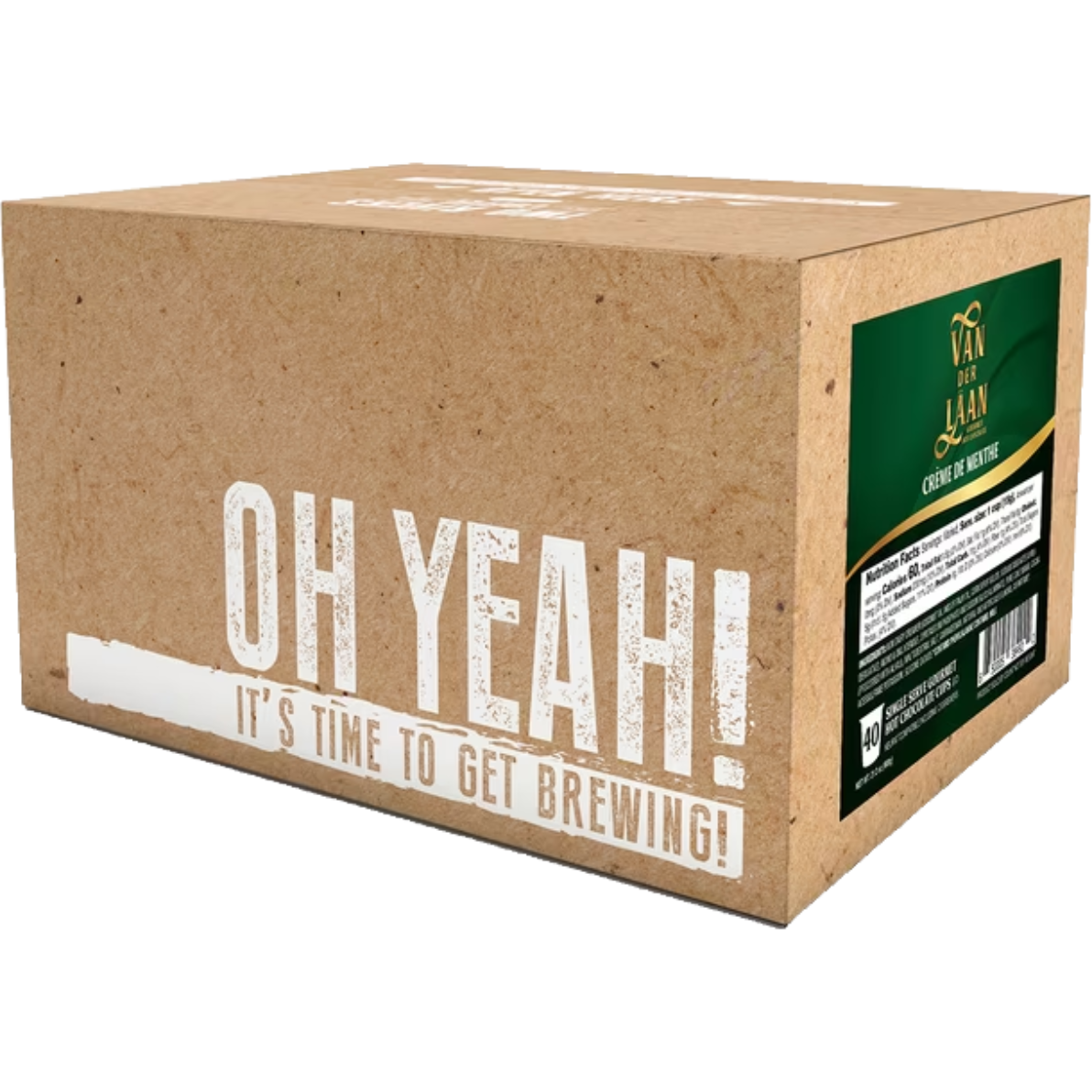 Van Der Läan Creme De Menthe Hot Chocolate (40 Pack)