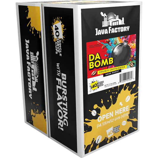 Java Factory Roasters Da Bomb (40 Pack)