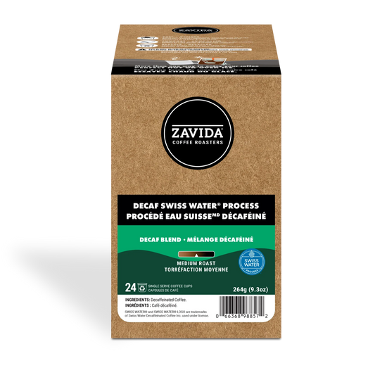 Zavida® Swiss Water® Process Decaf (24 Pack)