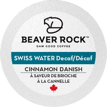 Beaver Rock™ Swiss Water® Decaf Cinnamon Danish (25 Pack)
