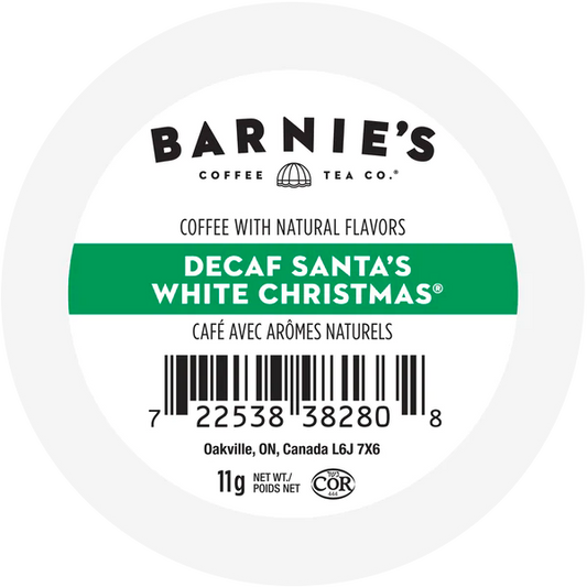 Barnie's Coffee & Tea Co.® Decaf Santa's White Christmas (24 Pack)