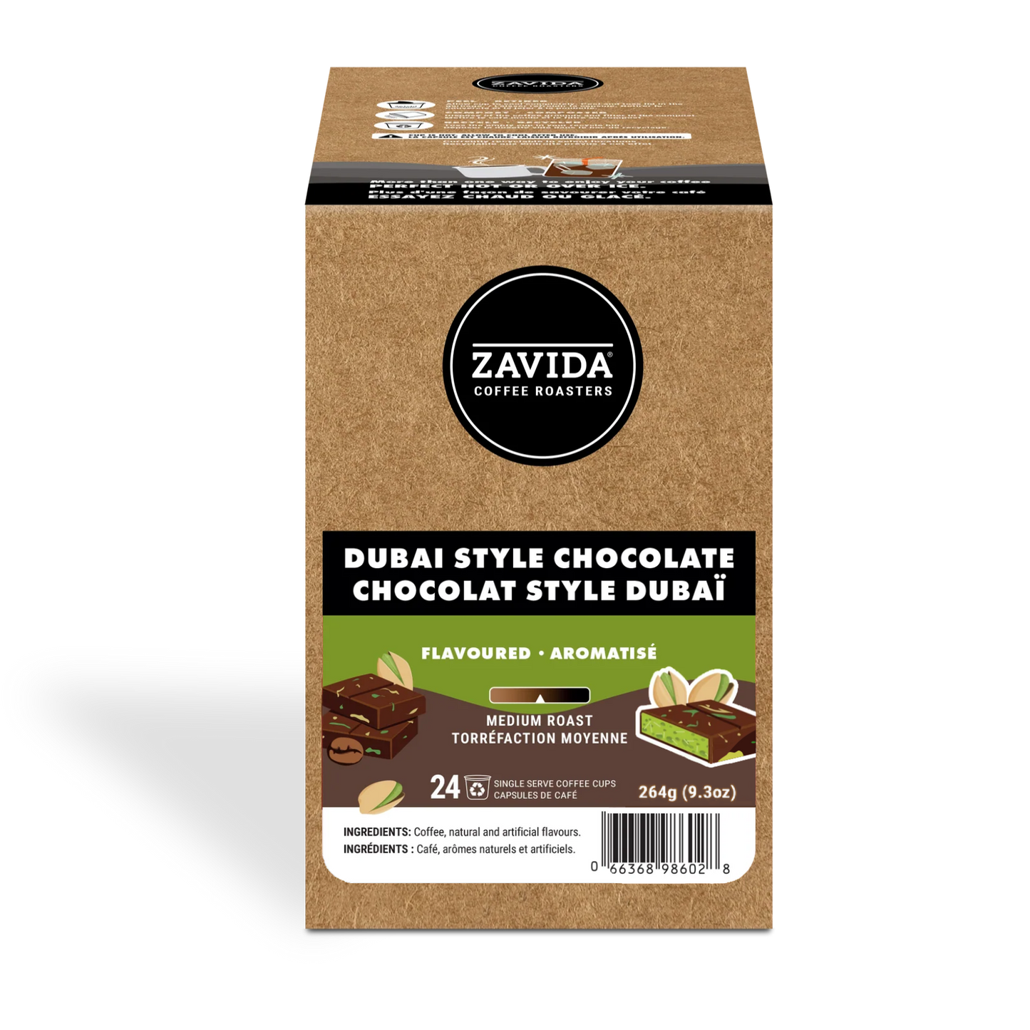 Zavida® Dubai Style Chocolate (24 Pack)
