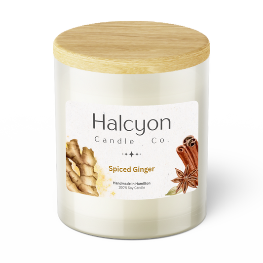 Halcyon Candle Co. Spiced Ginger Candle