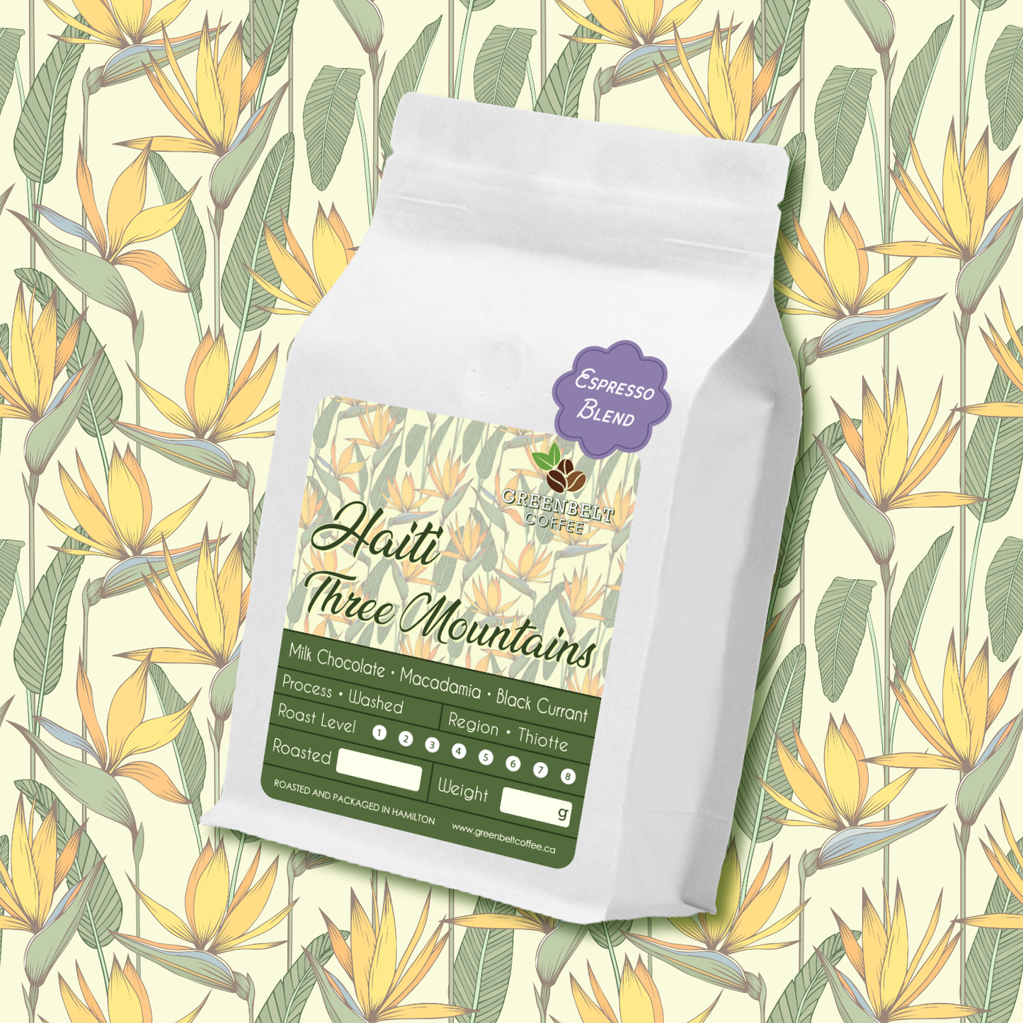 Haiti Three Mountains Espresso Blend - French Roast 340g