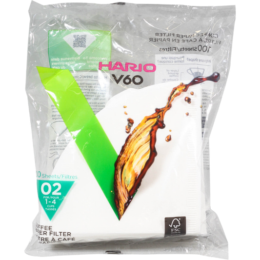 HARIO V60-02 Filters (100-Pack) - SHIPPING ONLY