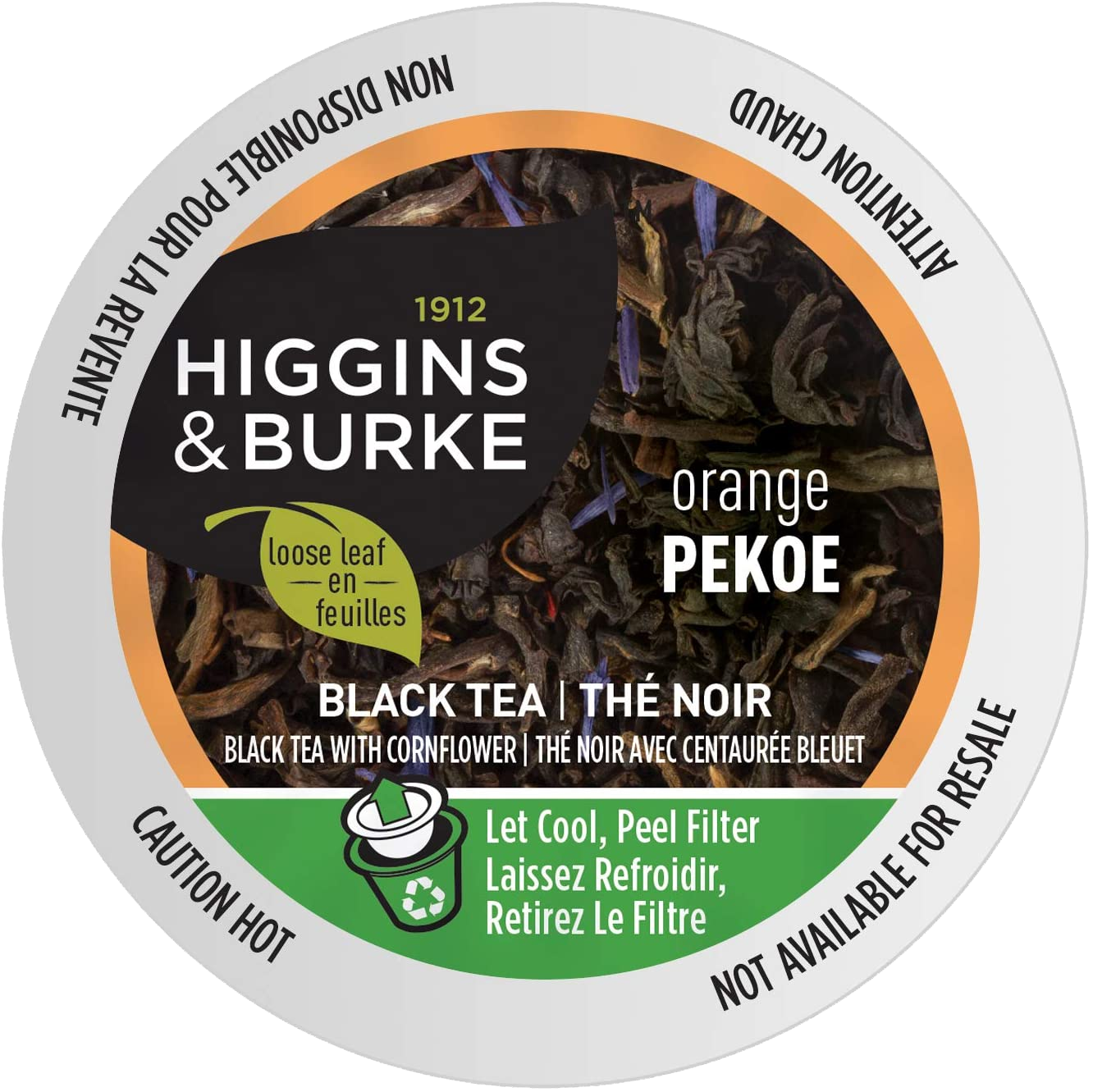 Higgins & Burke Orange Pekoe Tea (24 Pack)