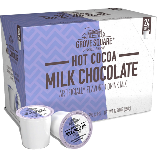 Grove SquareÂź Milk Chocolate Hot Chocolate (24 Pack)