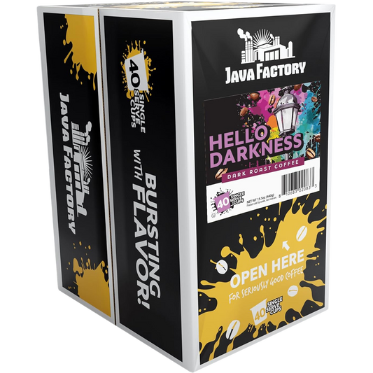 Java Factory Roasters Hello Darkness (40 Pack)