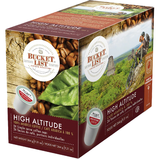 Bucket List Coffee RoasteryÂź High Altitude (24 Pack)