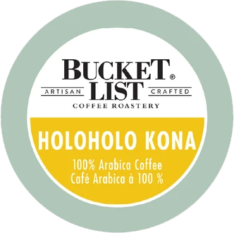 Bucket List Coffee Roastery® Holoholo Kona (24 Pack)