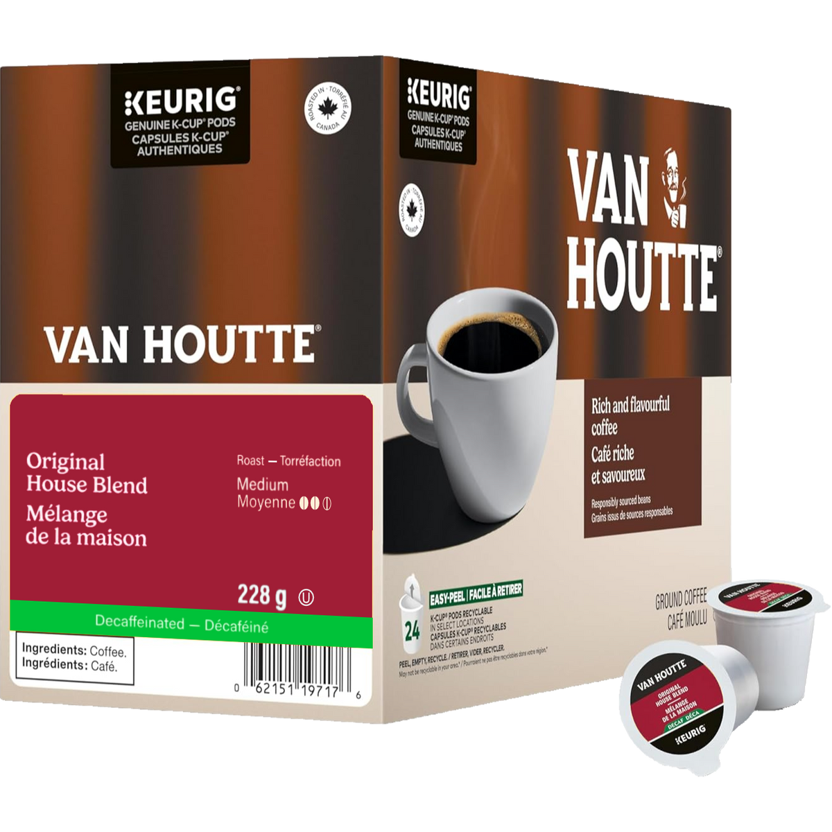 Van Houtte® Original House Blend Decaf (24 Pack)