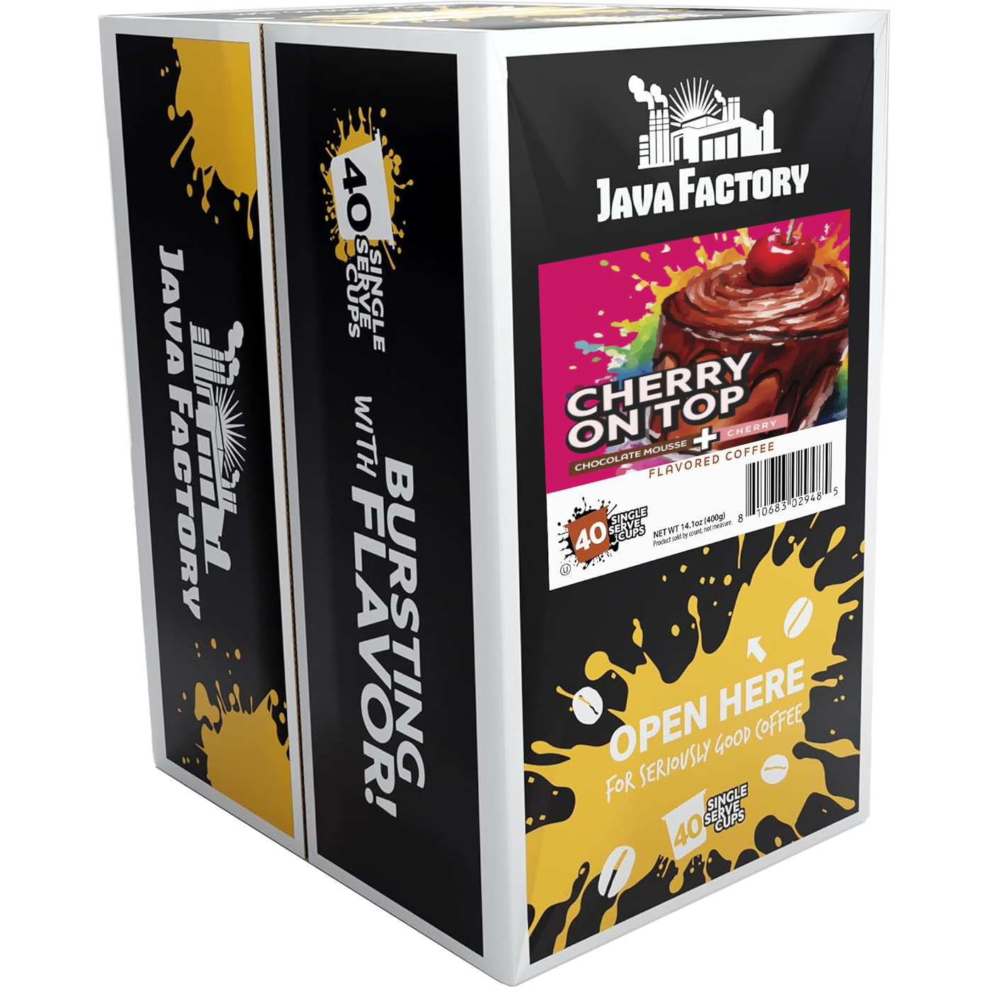 Java Factory Roasters Cherry On Top (40 Pack)
