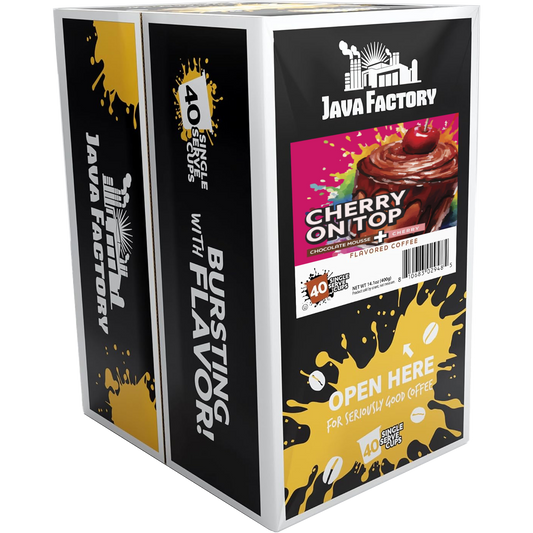 Java Factory Roasters Cherry On Top (40 Pack)