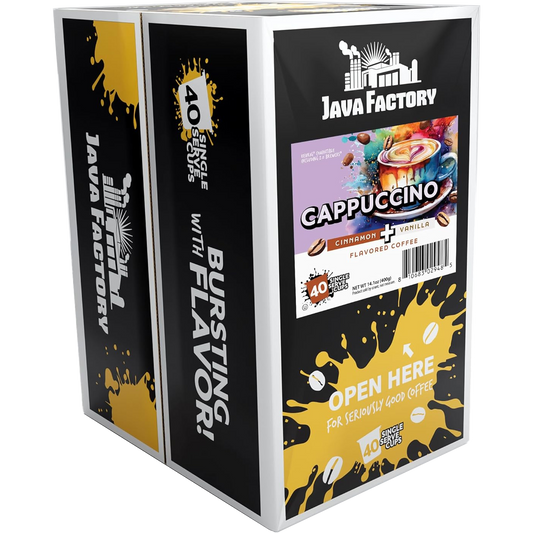 Java Factory Roasters Cappuccino (40 Pack)