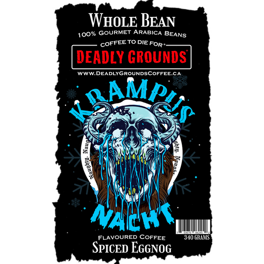 Deadly Grounds Krampus Nacht Beans - Seasonal (12oz/340g)