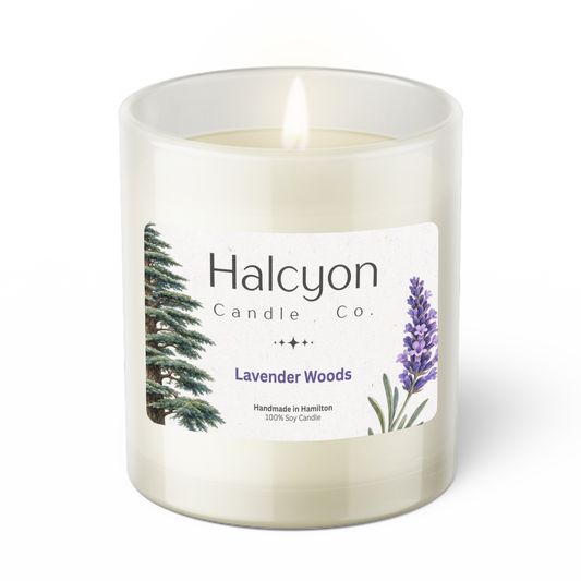 Halcyon Candle Co. Lavender Woods Candle