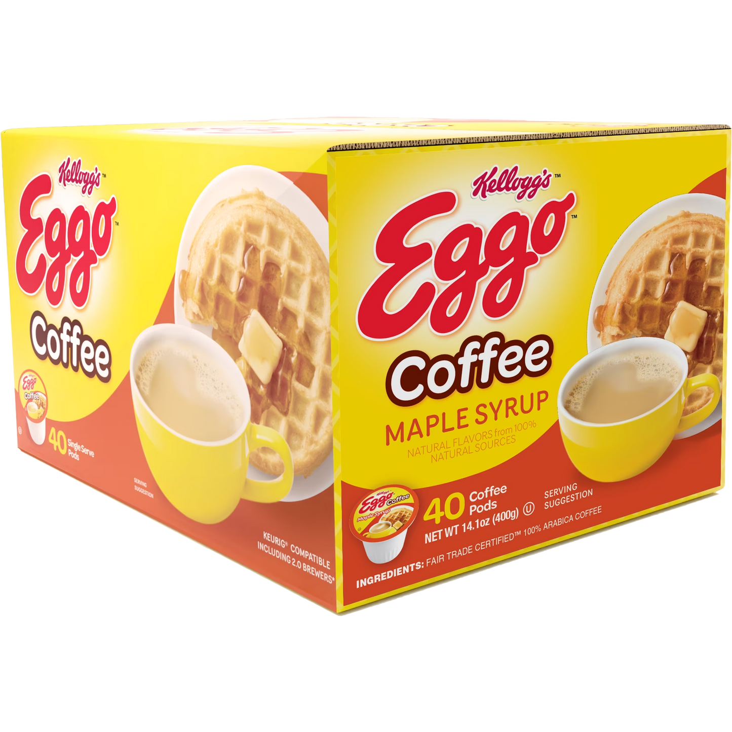 Kellogs™ Eggo™ Maple Syrup Coffee (40 Pack)