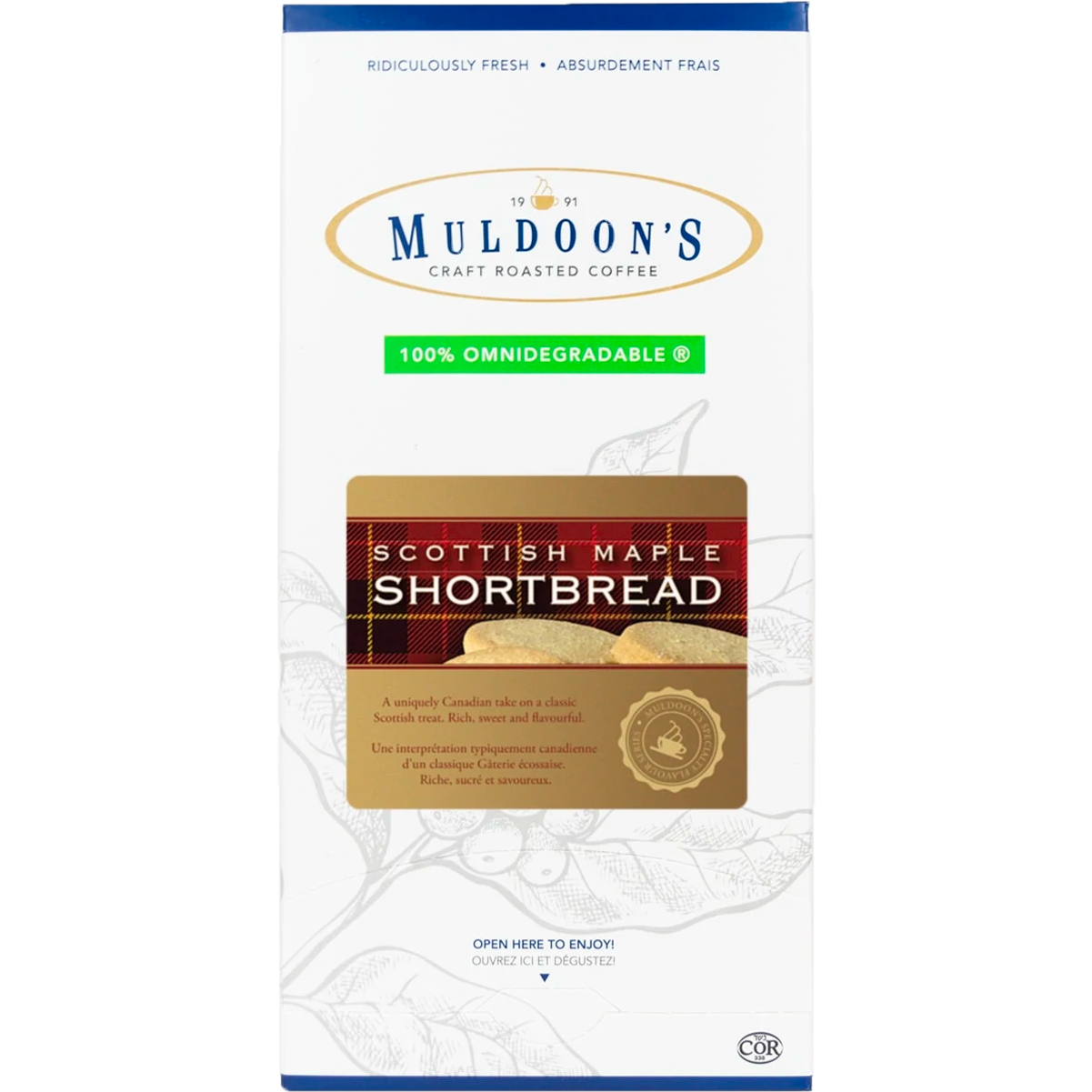 Muldoon's Scottish Maple Shortbread (12 Pack)
