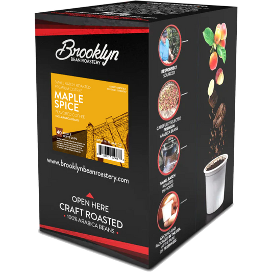 Brooklyn Bean Roastery Maple Spice 40ct