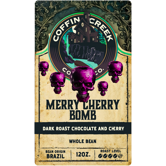 Coffin Creek Merry Cherry Bomb Beans - Seasonal (12oz/340g)