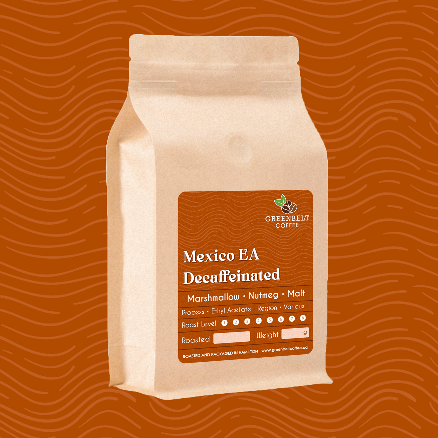 Mexico EA Decaffeinated Beans - Medium Roast 340g
