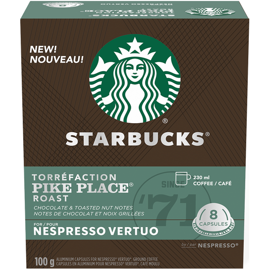Starbucks® Pike Place® for Nespresso® Vertuo (8 Pack)
