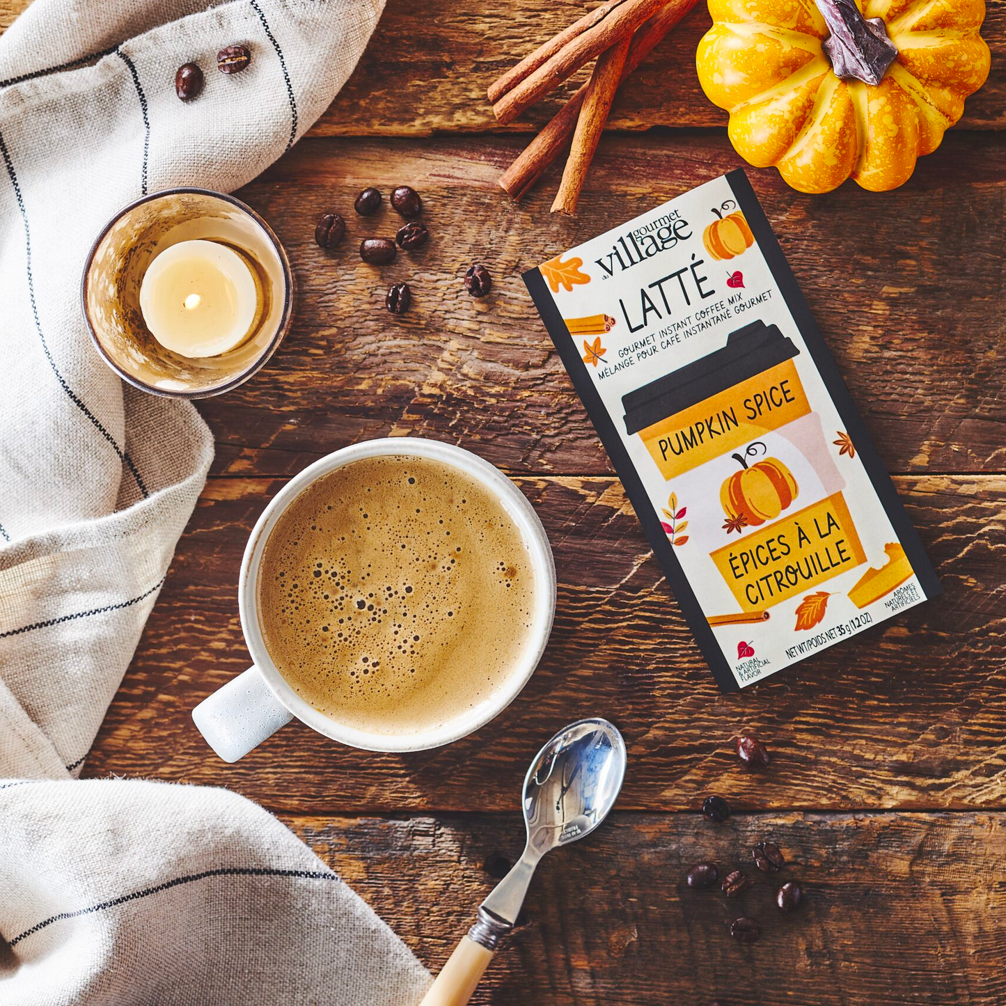 Gourmet du Village Pumpkin Spice Latte (35g/1.2oz)