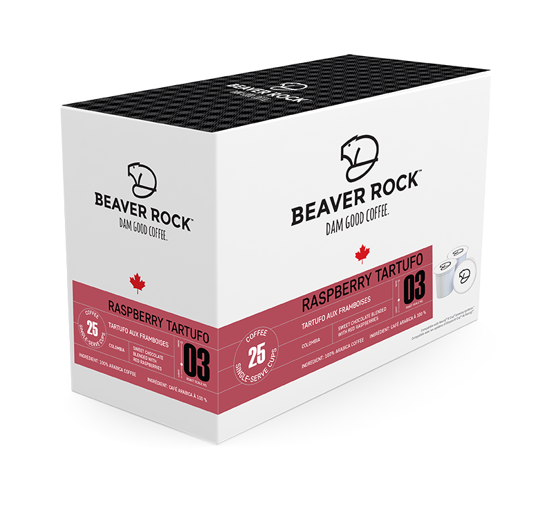 Beaver Rock™ Raspberry Tartufo (25 Pack)