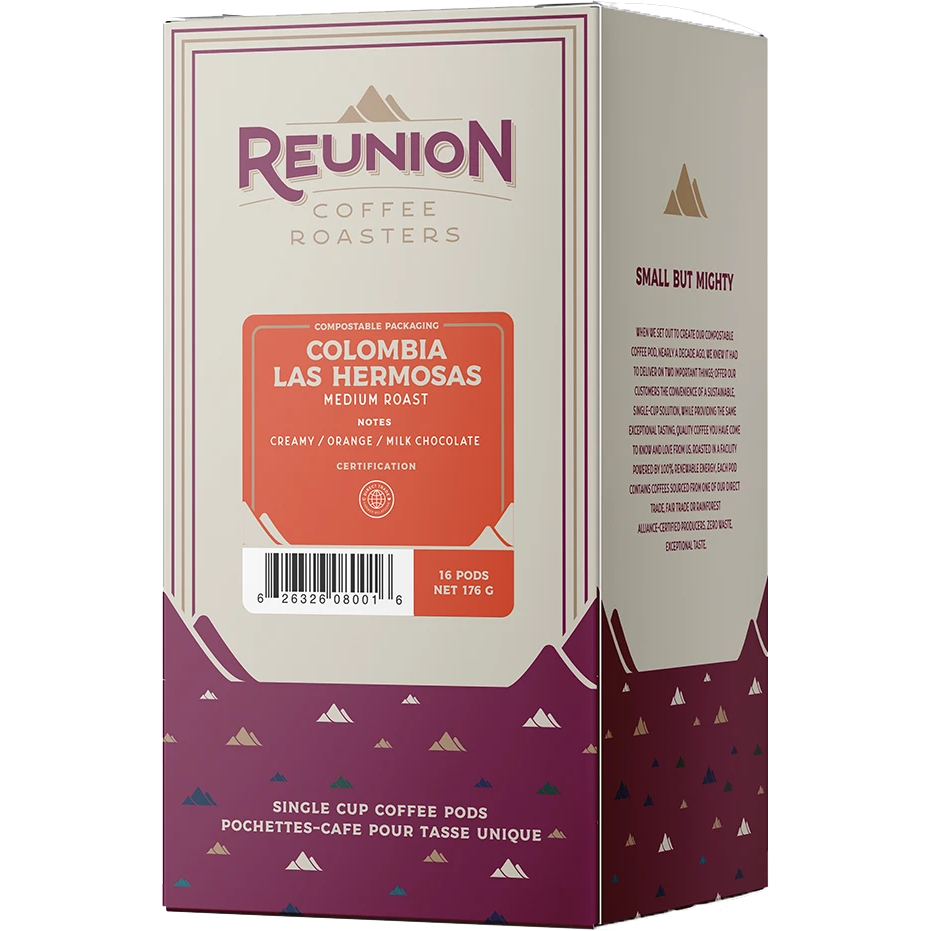 Reunion Island Colombia Las Hermosas Pods (16 Pack)