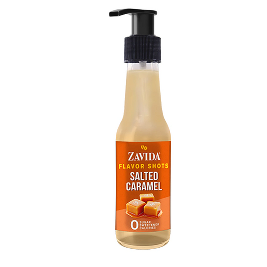 Zavida® Flavour Shots Unsweetened Salted Caramel (28g)